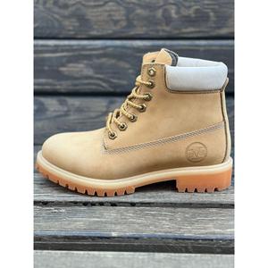 Gumushoe stivali da donna in vera pelle scamosciata giallo Lace Up 27752 - Product Image 4