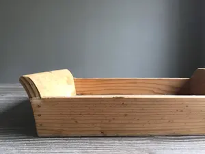 Bandeja de madera rústica pulida hecha a mano de madera de mango, tabla de charcutería de madera Natural para cocina, decoración del hogar - Product Image 3