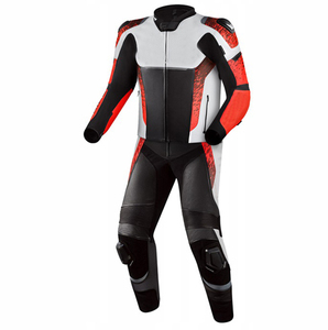 Nouveauté Combinaisons de moto en cuir respirant Couleurs personnalisées professionnelles Logo Hommes Haute qualité - Product Image 5