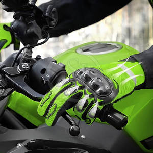 Custom Design High Quality Touch Screen Waterproof Outdoor <b>Sports</b> Motorbike <b>Gloves</b> PU Full Finger Lightweight Wholesale Low MOQ - Product Image 2
