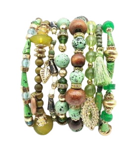 Élégant Multi Couleur Perles Bracelets À La Main À La Mode Bijoux Cadeaux En Gros Disponible À Bas Prix - Product Image 3