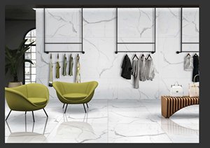 Mejor precio y calidad Premium 1200x1200mm Azulejos de losa de porcelana Diseño de mármol Acabado brillante Exportador de paredes y pisos - Product Image 6