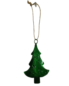 Décoration intérieure suspendue pour arbre de Noël en métal vierge ornements de Noël par sublimation - Product Image 1