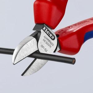 For Knipex Diagonal Cutter <b>Plier</b> with Polished Head and Multi-Component Grips - Product Image 3