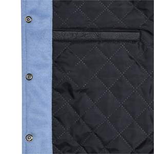 Chaqueta Bomber Varsity de béisbol para hombre con logotipo en relieve 3D personalizado de alta calidad, Chaqueta larga de invierno CollegeBaseballjacket para hombre - Product Image 3