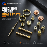 Pièces en laiton usinées CNC de précision sur mesure, arbres filetés, anneaux, inserts et composants de quincaillerie fabriqués selon un dessin