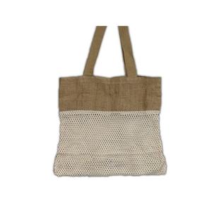 Sacs fourre-tout réutilisables en ficelle de coton pour épicerie Filet de stockage de fruits et légumes Sacs à provisions Sac en maille de coton - Product Image 3