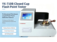 Testeur automatique de point d'éclair à coupelle fermée Pensky-Martens ASTM D93 GB/T261 ISO2719, dispositif de test de produits pétroliers, instrument de laboratoire