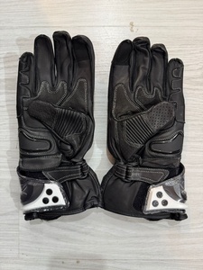 ถุงมือหนังสำหรับขี่มอเตอร์ไซค์รุ่นใหม่ปี 2027 ป้องกันมือแบบเต็มนิ้ว ถุงมือสำหรับแข่งรถ ระบายอากาศได้ดี ถุงมือแบบมีช่องระบายอากาศด้านข้าง - Product Image 2