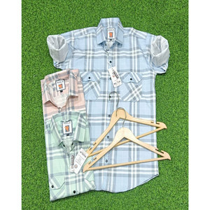 2023 nouveau Design hommes col polo t-shirts 100% coton extensible ligne motif différentes couleurs et tailles Options disponibles - Product Image 1