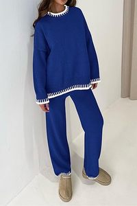 Nouveauté, best-seller, pull en maille décontracté pour femme de haute qualité, respirant, imprimé, ensembles de vêtements, XXL unisexe, hiver - Product Image 3