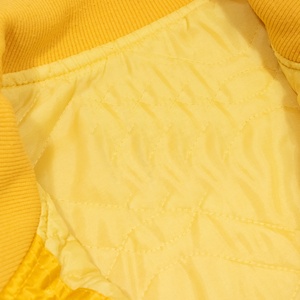 Veste de baseball en satin 100% polyester pour homme, coupe-vent d'hiver, design de patch personnalisé, veste en satin d'extérieur - Product Image 2