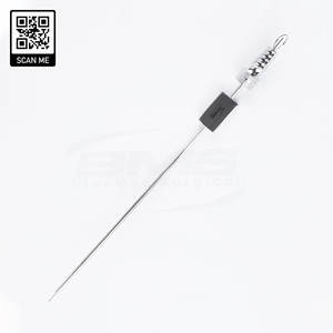 หลอดดูดคุณภาพสูงสำหรับศัลยกรรมหู คอ จมูก ทำจากสแตนเลส พร้อมรูควบคุมด้วยนิ้ว - Product Image 1