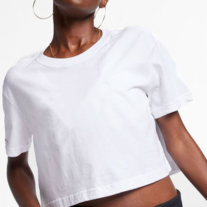 2025 nueva moda mujer manga larga Crop Top camisetas sólidas para mujeres y ropa informal ropa de moda de verano - Product Image 3