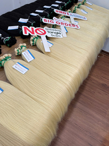 Hot Trend Natural Straight Bulk Hair Cabello humano vietnamita Todas las pulgadas Color de moda Sin enredos Sin desprendimiento ¡Envío ahora! - Product Image 4