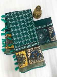 Saree en soie Banarasi léger de haute qualité doux et élégant tissé à la main pour les femmes pour les mariages et les fêtes indiens et pakistanais - Product Image 2