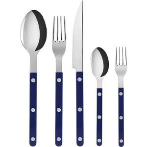 Argenterie de luxe faite à la main fabricant de gros cuillère fourchette couteau ensemble de couverts en acier inoxydable personnaliser couverts pour les aliments - Product Image 1