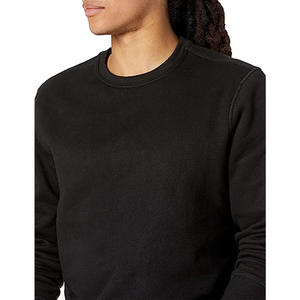 Sudadera de cuello redondo de lana de gran tamaño para mujer de alta calidad suéter bordado personalizado hombro caído francés Terry invierno - Product Image 2