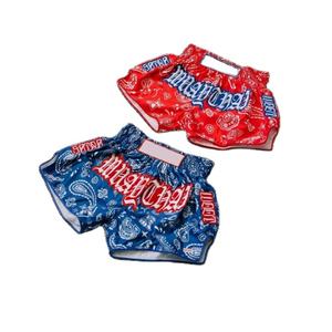 Pantalones cortos transpirables para artes marciales, ropa de boxeo, lucha MMA, fabricantes de fábrica - Product Image 2