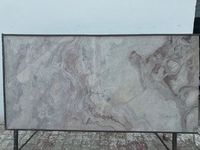 Dalles de marbre naturel translucide, flexibles et fines, revêtement mural en pierre, carreaux durables et écologiques sablés pour intérieur et extérieur 5+