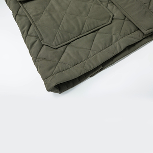 ¡Novedad de 2023! Chaqueta Bomber de invierno personalizada para hombre, gran oferta, servicio OEM, cuello levantado de alta calidad, impermeable, transpirable, frontal - Product Image 6