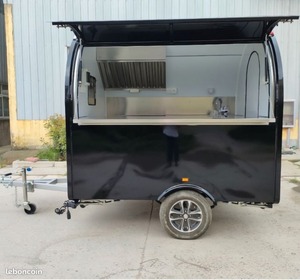 New Standard Airstream Mobile Food <b>Trucks</b> <b>Commercial</b> <b>Truck</b> <b>Trailer</b> Vegan Food Mobile Bar BBQ Catering 40T Payload for Sale - Product Image 5