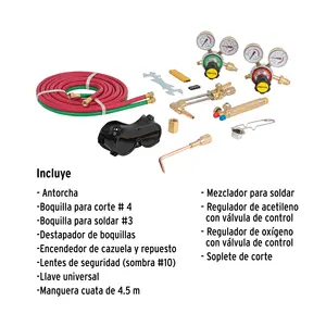Pretul oxycutting และอุปกรณ์เชื่อม1หน่วยบรรจุกล่อง - Product Image 2