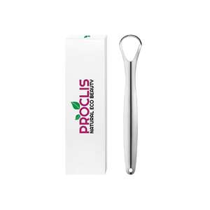 Petit gratte-langue/nettoyeur en acier inoxydable, taille unique pour un usage quotidien - Product Image 2