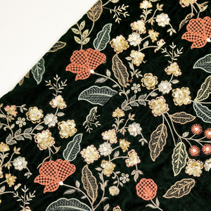 Tissu de velours Jacquard pailleté de qualité supérieure pour robes de mariée robes de soirée tenues formelles et modèles de mode pour événements spéciaux de luxe - Product Image 6