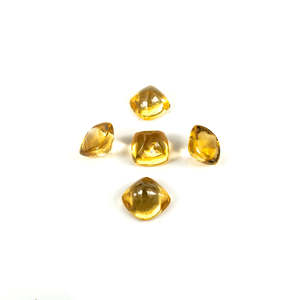 คริสตัลซิทรินธรรมชาติขนาด 8 มม. และ 9 มม. หินหลวมปรับขนาดได้ สีส้มเหลือง สำหรับทำเครื่องประดับ DIY ได้รับการรับรองจาก IGI - Product Image 3
