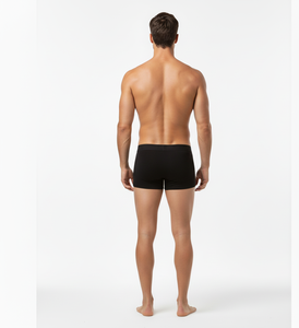 Endurance Fit Black <b>Men</b> Cotton Briefs Stretchable Breathable Fabric Designed for Long Daily Wear - Product Image 2