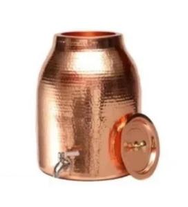 2025 top Selling Item Traditional Copper <b>Water</b> <b>Jug</b> 12L, Handcrafted Elegance for Everyday Use, 12L Ayurvedic Copper <b>Jug</b> - Product Image 6