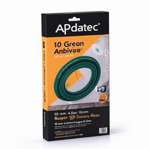 APDatec 10 Green <b>Rubber</b> <b>Hoses</b> 50 mm Inner Diameter 3.4 mm Thick 50 m Length Packaged in Units of 50-Suction Delivery <b>Hose</b> - Product Image 3