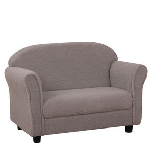 Sofá Infantil de Dos Plazas para Niños Pequeños, Sofá Infantil con Tela de Peluche, Sofá Grande para Bebés, para Niños de 0 a 3 Años - Product Image 3