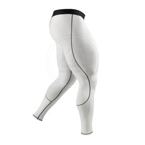 Pantalones de compresión ligeros de alta calidad Spandex para hombre/algodón de secado rápido transpirable nuevo estilo patrón recto diseño personalizado - Product Image 6