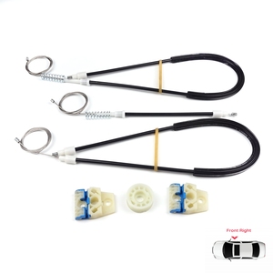 Kit de réparation de lève-vitre électrique BWR783, côté droit, pour Golf MK5 A5 1K 1K1 2003-2009, 3 portes, hayon, coupé, 1K3837462 - Product Image 1