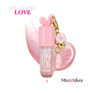 Lucidalabbra Rosa Lucido Idratante Effetto Volumizzante con Tappo a Coniglio - Product Image 4