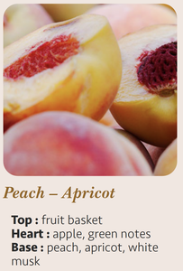 Bougie artisanale de luxe moderne à l'arôme de pêche et d'abricot, 20 cl, avec logo personnalisé, en cire mélangée, dans un bocal en verre cylindrique - Product Image 5