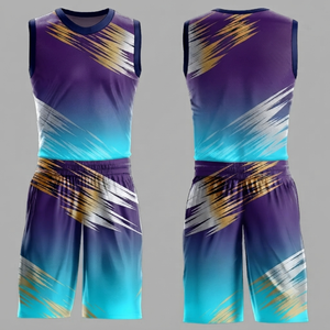 Uniforme de Baloncesto para Hombre, Diseño 2026, Logotipo Bordado de Alta Calidad, Jersey Deportivo Transpirable - Product Image 1