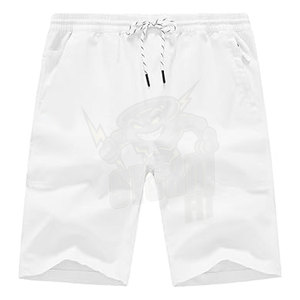 Short décontracté à taille extensible pour homme avec 5 poches, dont 1 poche zippée, vêtements de sport durables et élégants - Product Image 2