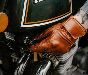 Recién llegado, guantes de moto de Motocross de carreras de dedos completos, equipo de protección de cuero genuino para ciclismo, deportes, actividades al aire libre - Product Image 4