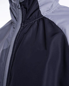 Conjunto de chaqueta cortavientos de nailon con estampado de nuevo diseño, ropa deportiva corta de talla grande para hombre, chándal transpirable ecológico de dos piezas - Product Image 6