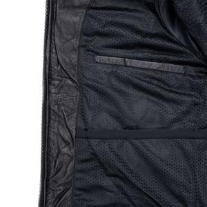 Concevez vos propres vestes en cuir à la mode Veste en cuir de haute qualité pour hommes au meilleur prix Veste en cuir à manches longues/veste de travail - Product Image 5