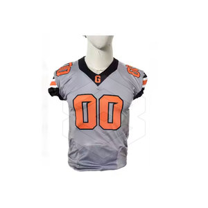 Camiseta de fútbol americano de último estilo, camiseta al por mayor, diseña tu propia camiseta de fútbol americano personalizada - Product Image 3