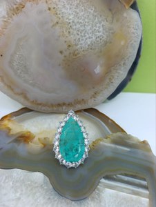 Luxury Jewelry Set Handmade Silver Necklace & <b>Ring</b> Wholesale High Quality Custom Design Trendy Gift - Product Image 4
