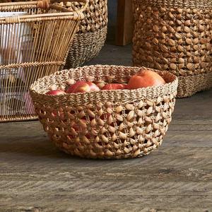 Cesta de Jacinto de Agua con Diseño de Roseta, Cesta de Almacenamiento Hecha a Mano, Ecológica, Hecha en Vietnam - Product Image 3