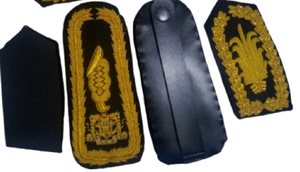 Gran oferta de hombreras uniformes personalizadas, filas de hombro ceremoniales, hombreras bordadas de lingotes, hombreras - Product Image 3