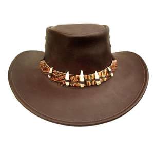Chapeaux de cowboy en cuir véritable 100 % résistants à l'eau, impression de logo personnalisée, écologiques, protection solaire extérieure, couvre-chef unisexe - Product Image 6
