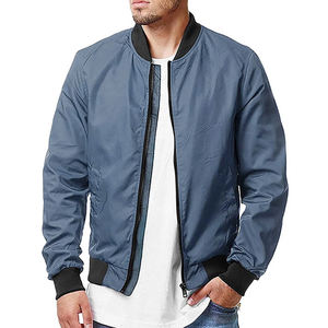 Chaqueta Bomber de Lona para Hombre, Diseño Urbano y Elegante, Cortavientos, Ligera, Cómoda, para Salidas Casuales de Invierno, Estilo Moderno Vintage - Product Image 3