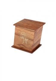 Urna de cremación de madera decorativa India hecha a mano, superventas, calidad duradera, marca Rabeh, tamaño de Color personalizado, estilo americano - Product Image 6